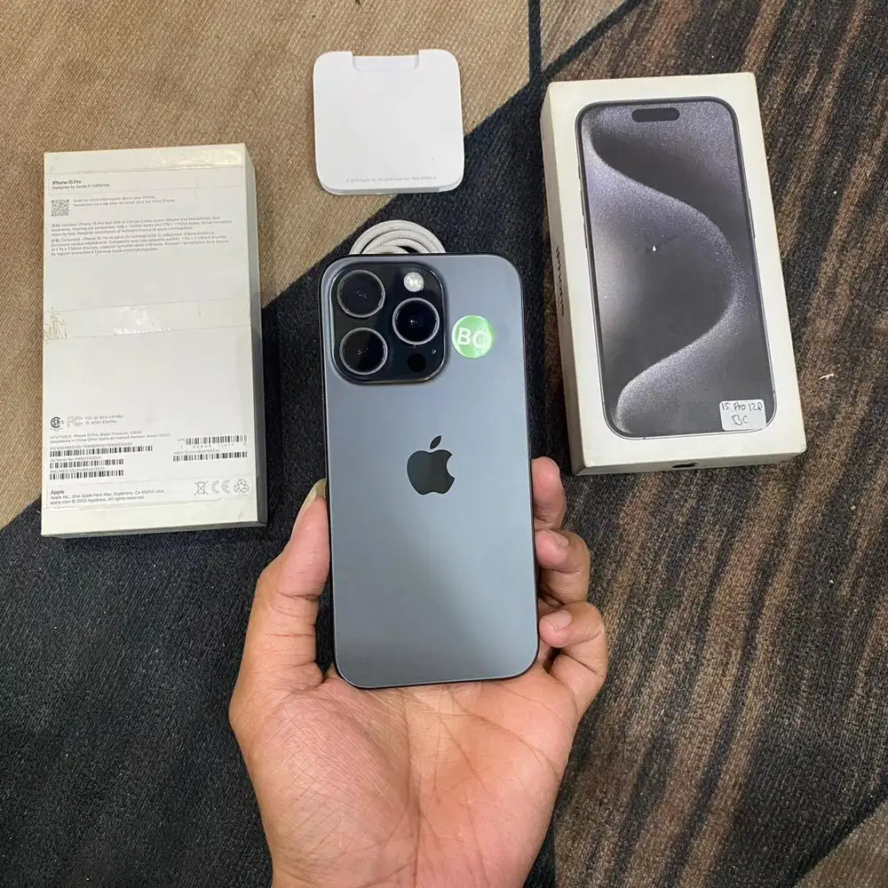 Iphone 15 Pro 128Gb Beacukai resmi