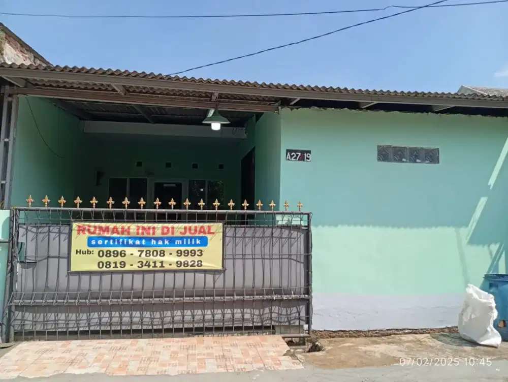 Dijual Rumah Nyaman dan Sederhana Bojong Gede