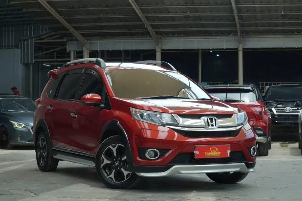 Honda BRV 1.5 E prestige Matic 2016 Merah Bata BR-V CVT AT DP minim