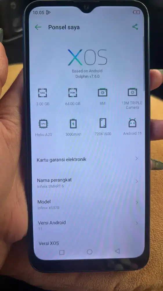 Jual Infinix smart 6