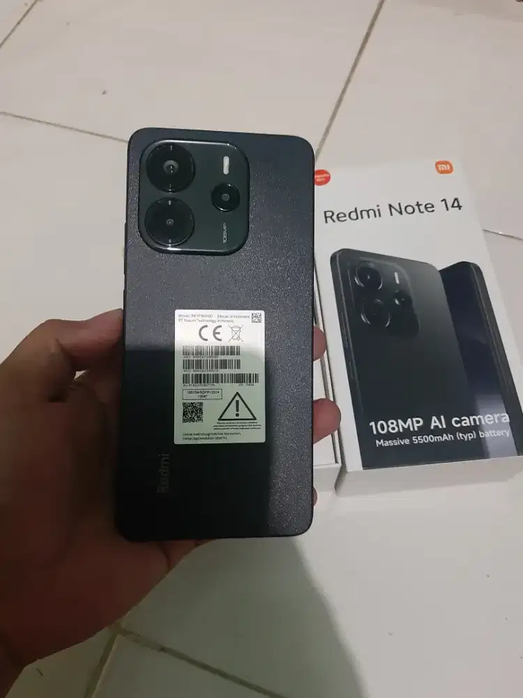 Redmi note 14 4g 8/256gb fullset ori