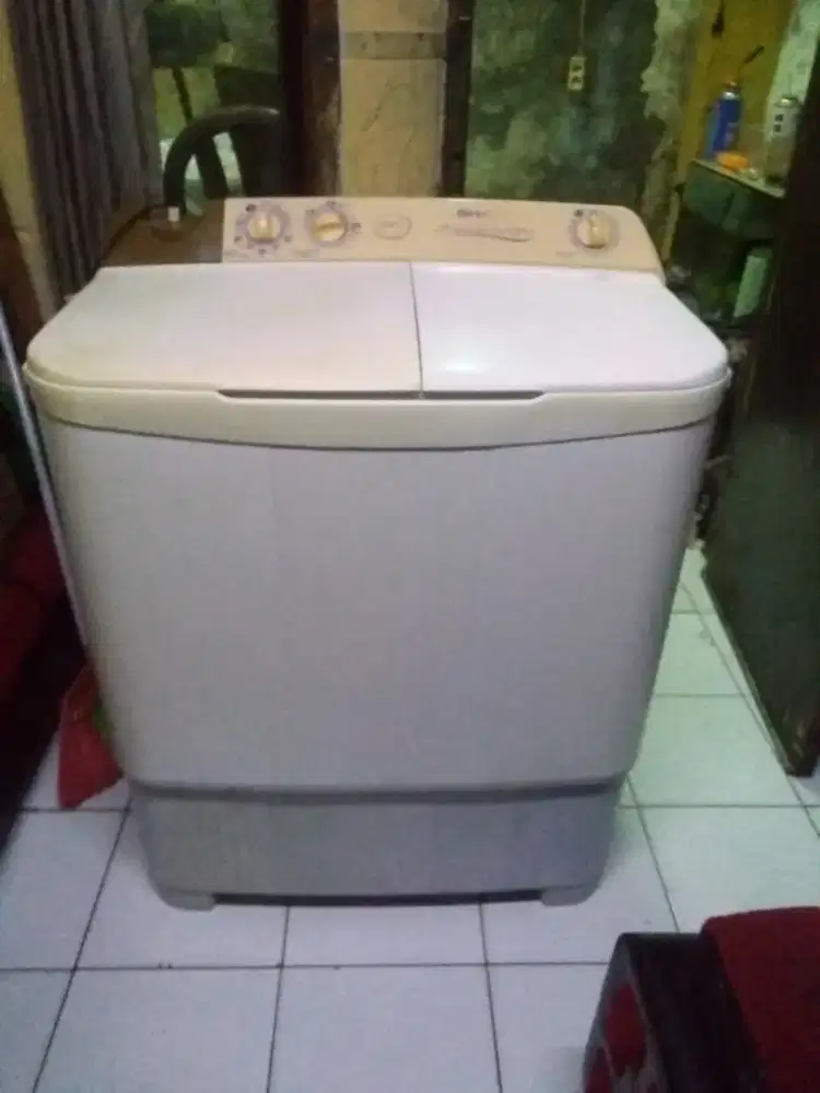 Jual mesin cuci merk Sharp kpsitas 8.5kg fungsi normal