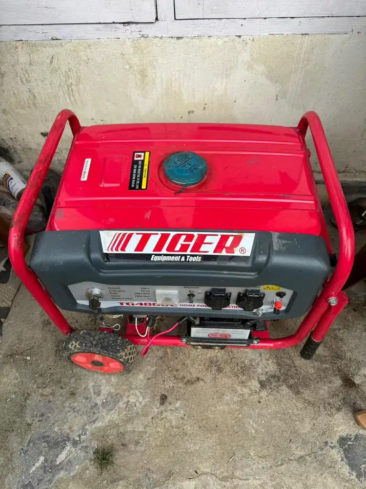 Genset Generator Listrik Bensin Starter 2800 Watt | TIGER TG4880E