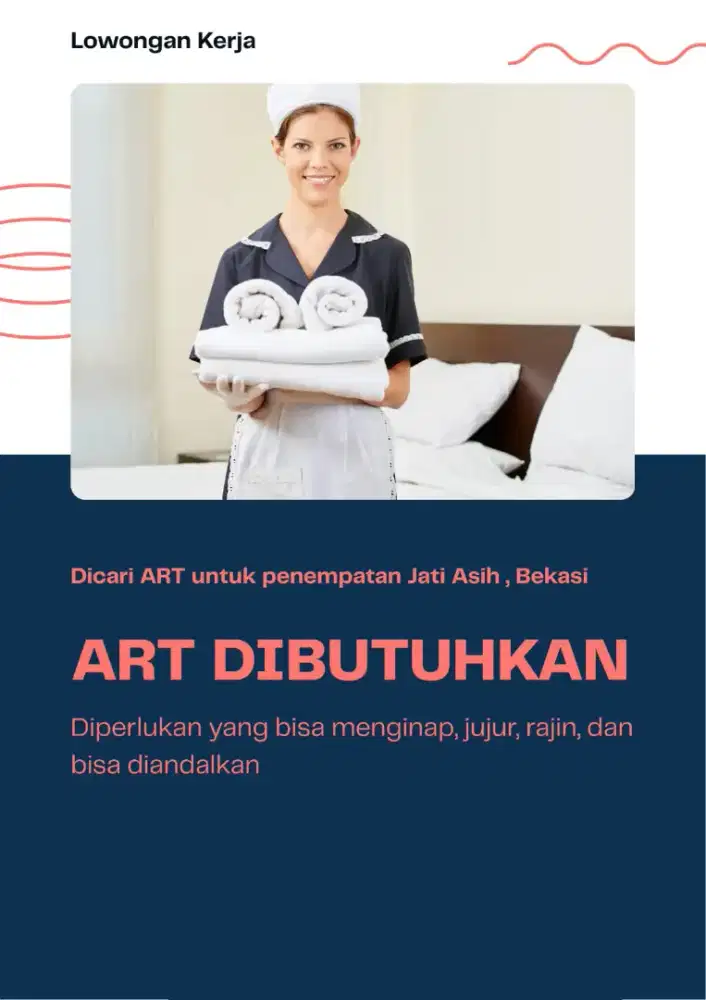 Dicari ART (Asissten Rumah Tangga)