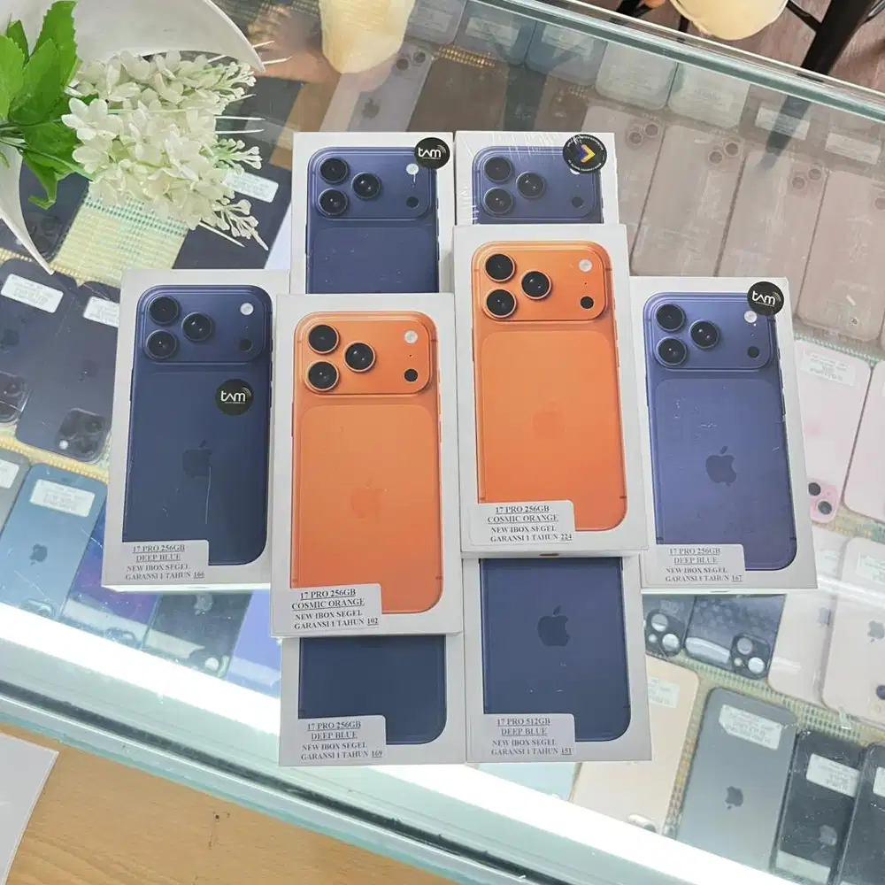 IPHONE 17 PRO 256GB & 512GB NEW RESMI INDONESIA