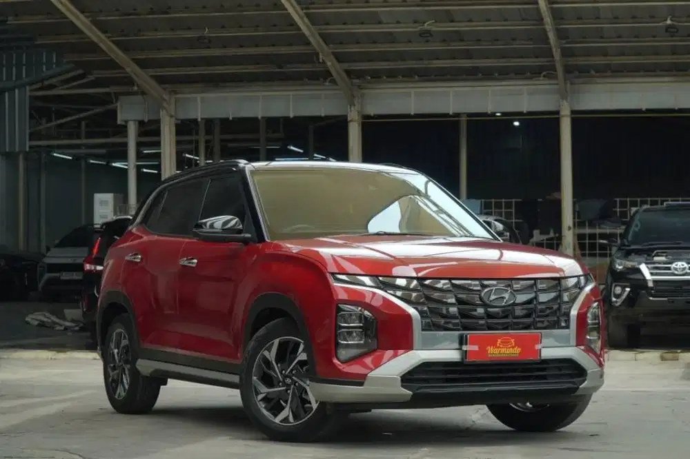 Hyundai Creta Prime Two tone Matic 2022 Mega hitam DP minim 39 juta
