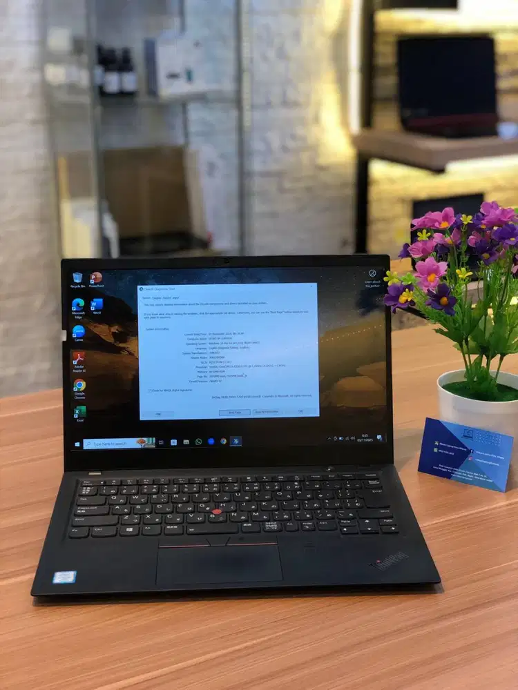 LAPTOP LENOVO THINKPAD I5 8/256 GB INTEL HD GRAPHICHS 520 BEKAS SECOND