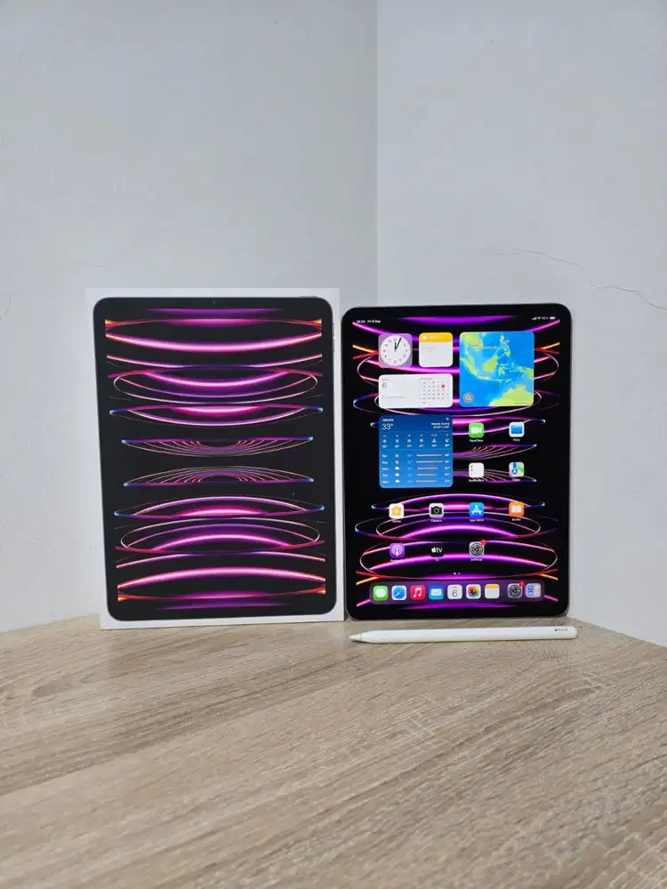 iPad Pro M2 11 256GB 256 GB Wifi Cellular 5G Ex Resmi iBox 4th Gen