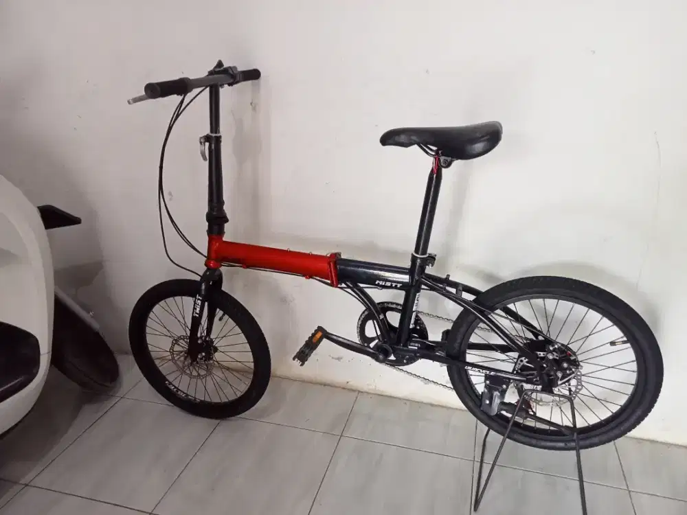 Sepeda lipat siap goes semua normal ukuran 20