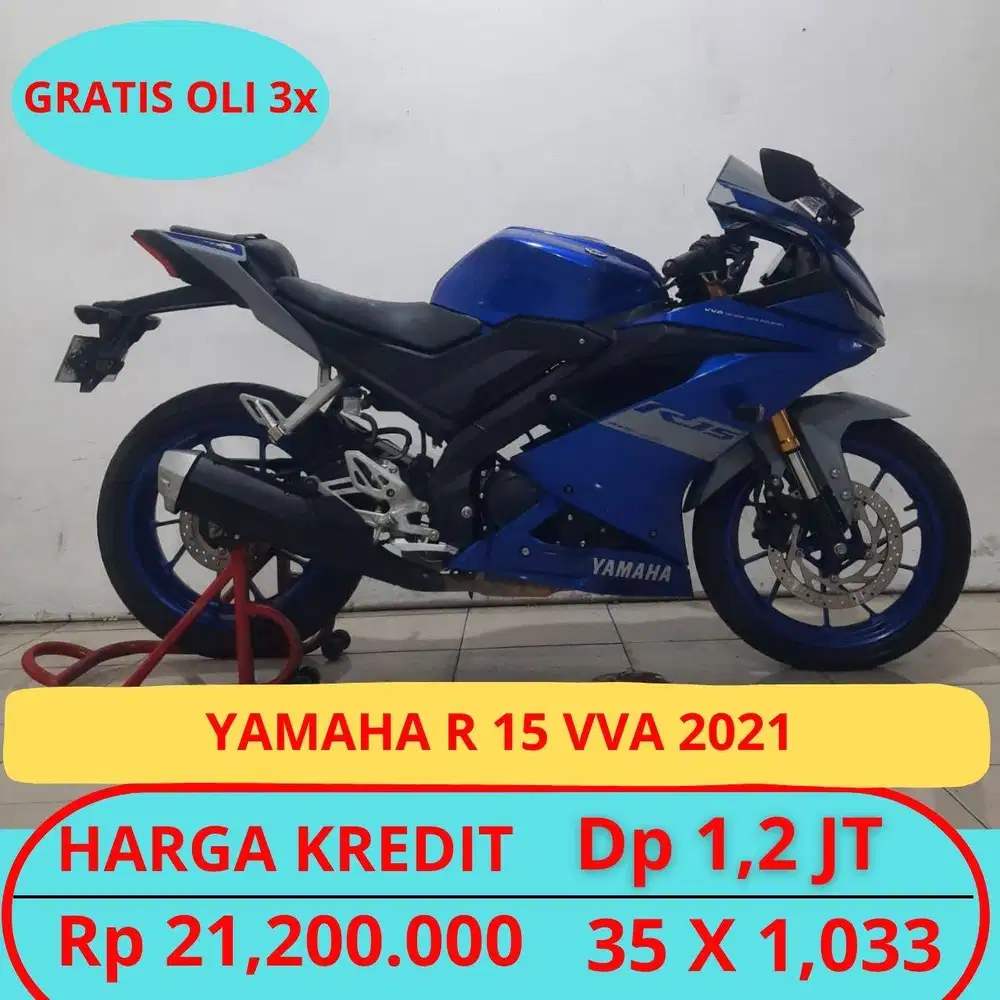 Yamaha R15 Vva 2021 Dp Murah Hanya 1,2 Jt