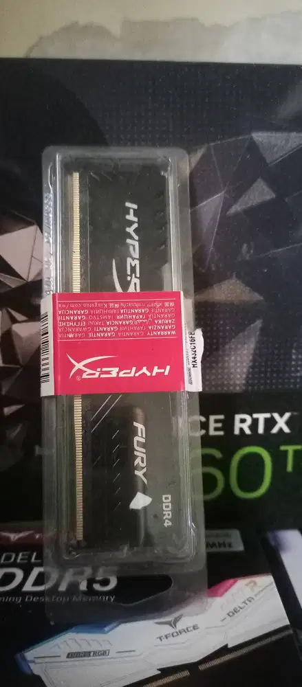 RAM Hyper Fury X 8gb 3200mhz
