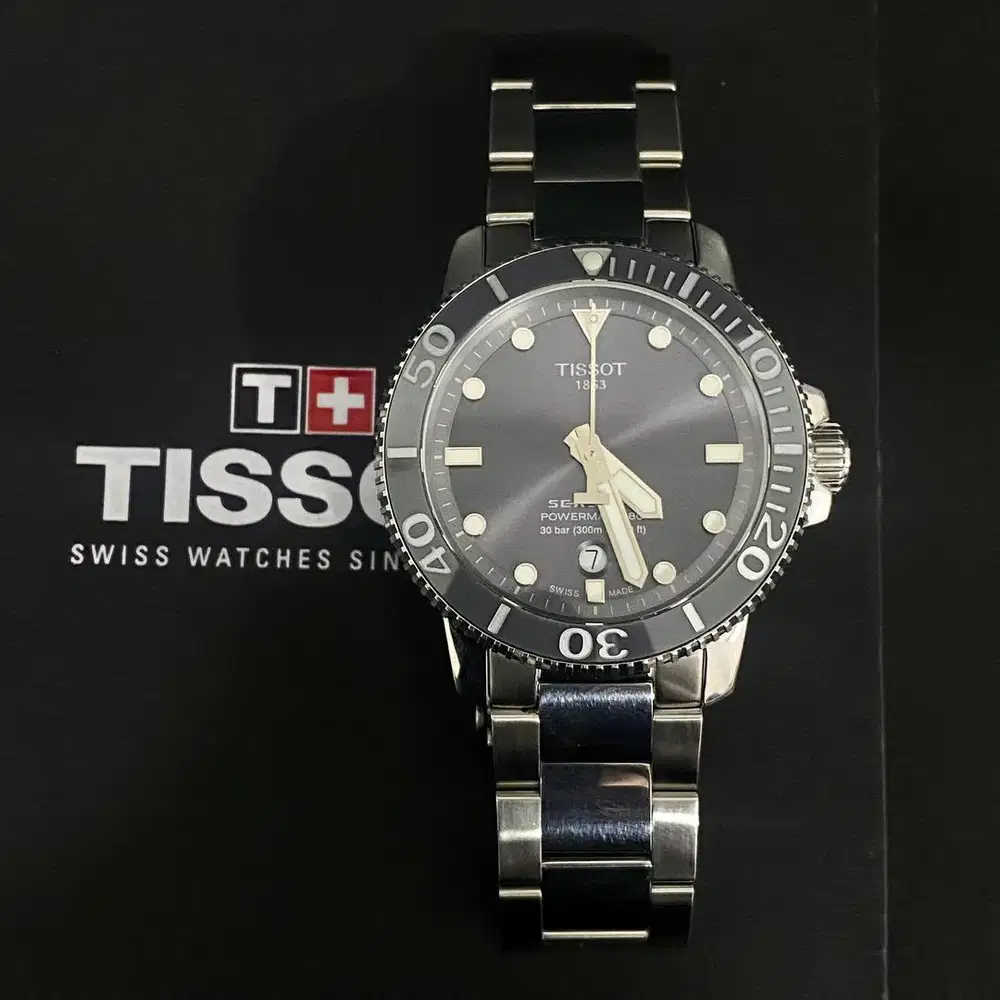 Tissot Seastar 1000 Powermatic 80 Grey Dial 43mm