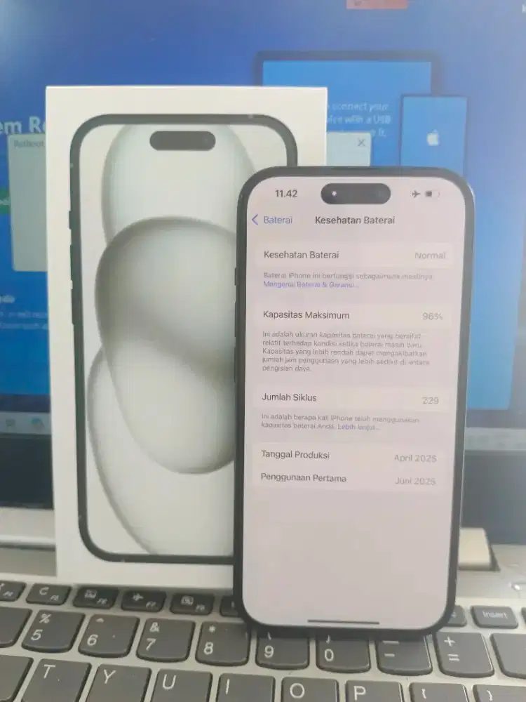 Iphone 15 128 ibox bh 96