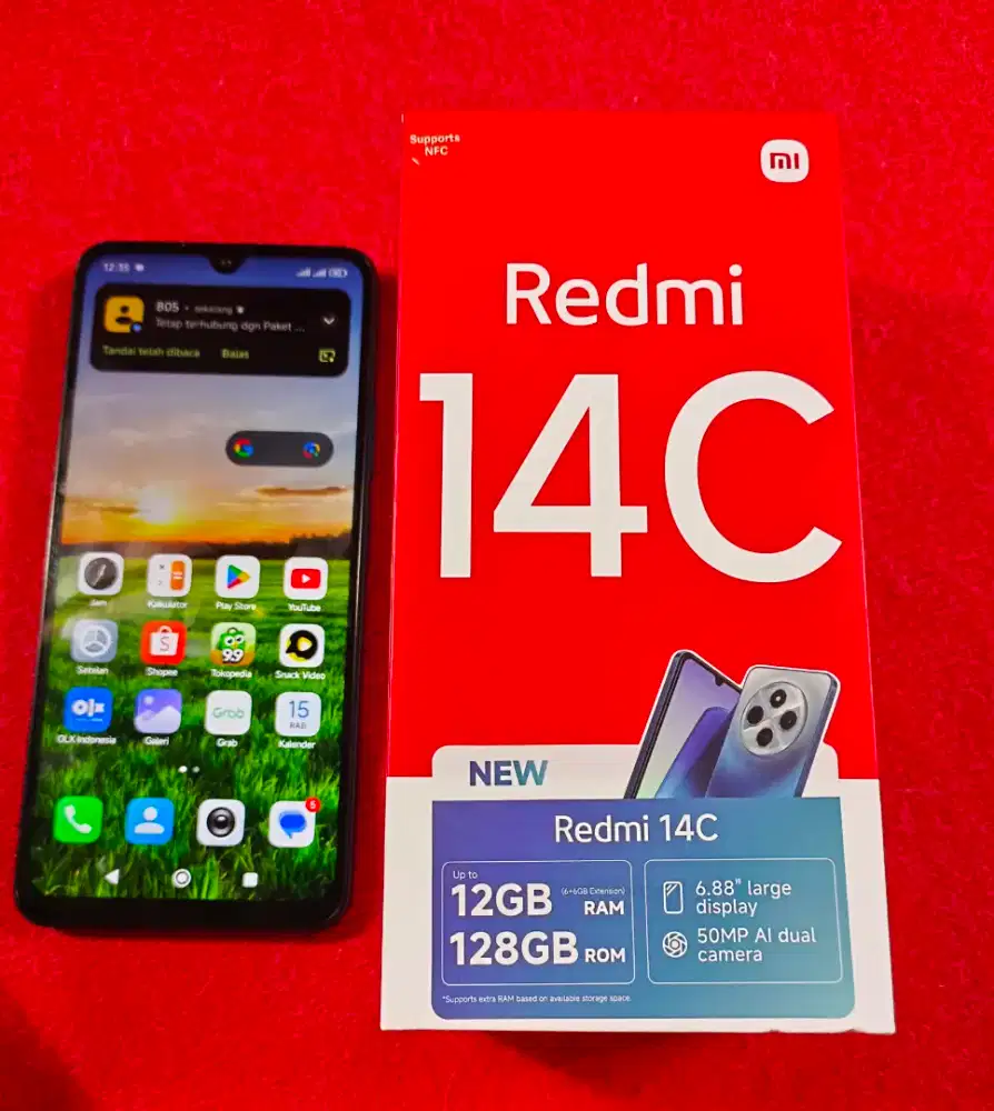 REDMI 14C RAM 6 /128GB