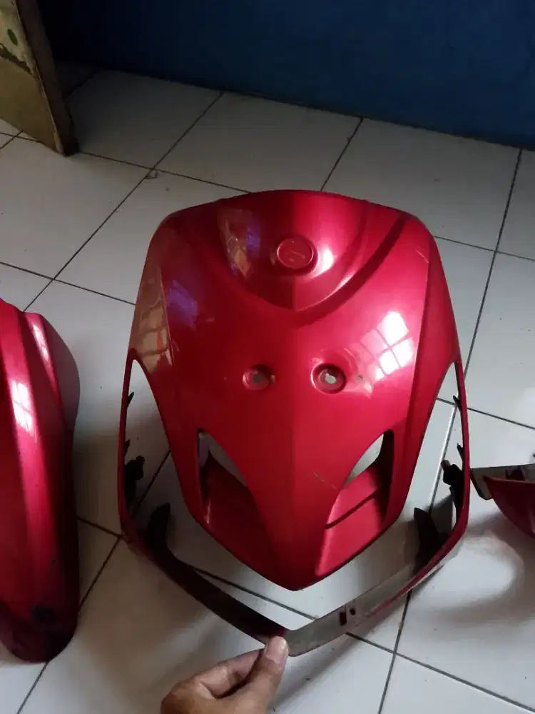 Body mio smile, kepala tameng spakbor