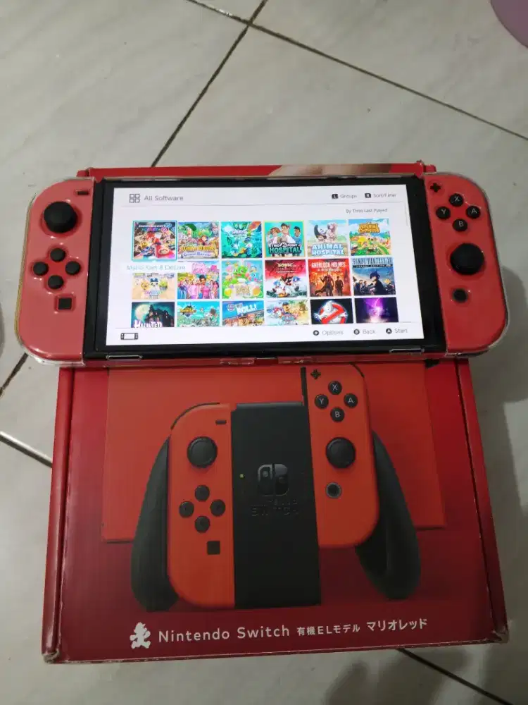 Nintendo switch 512gb mario edition