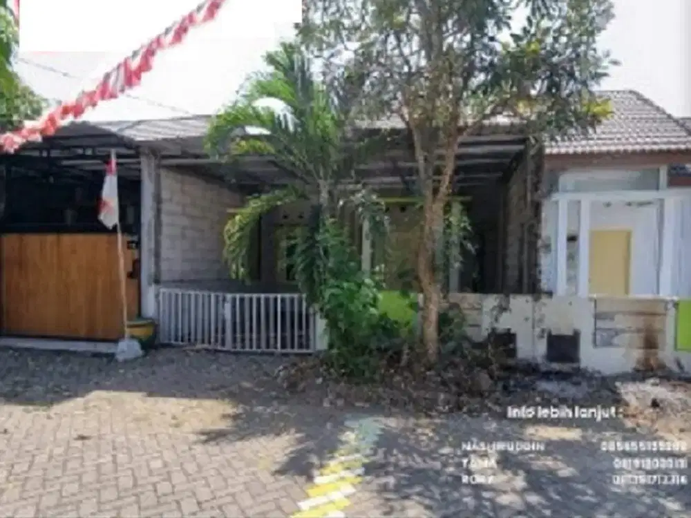 Perumahan Taman Anggun Sejahtera 5, Cluster Flower Garden Blok H13 No. 18 Kec. Prambon, Kab Sidoarjo