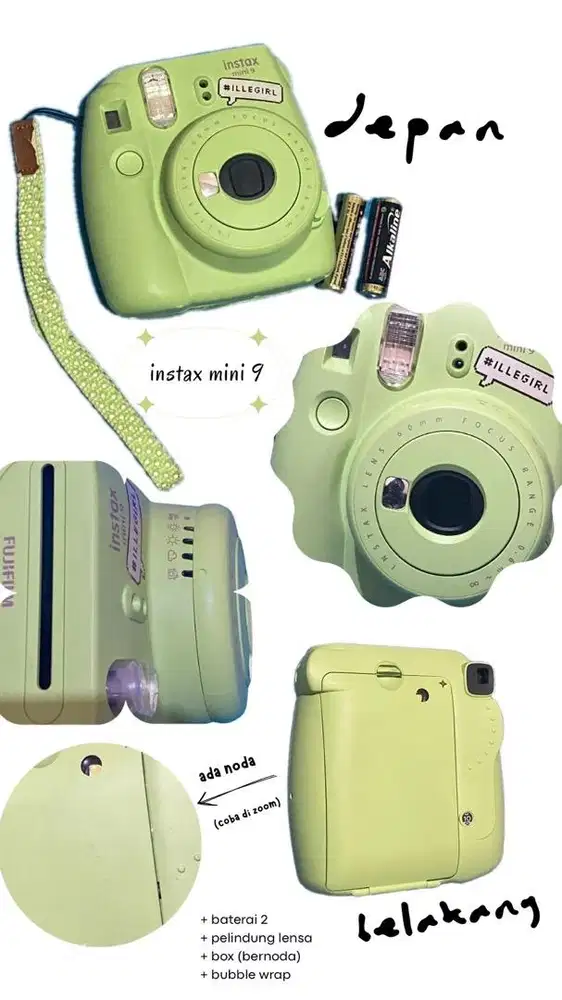 Fujifilm Instax Mini 9 bekas
