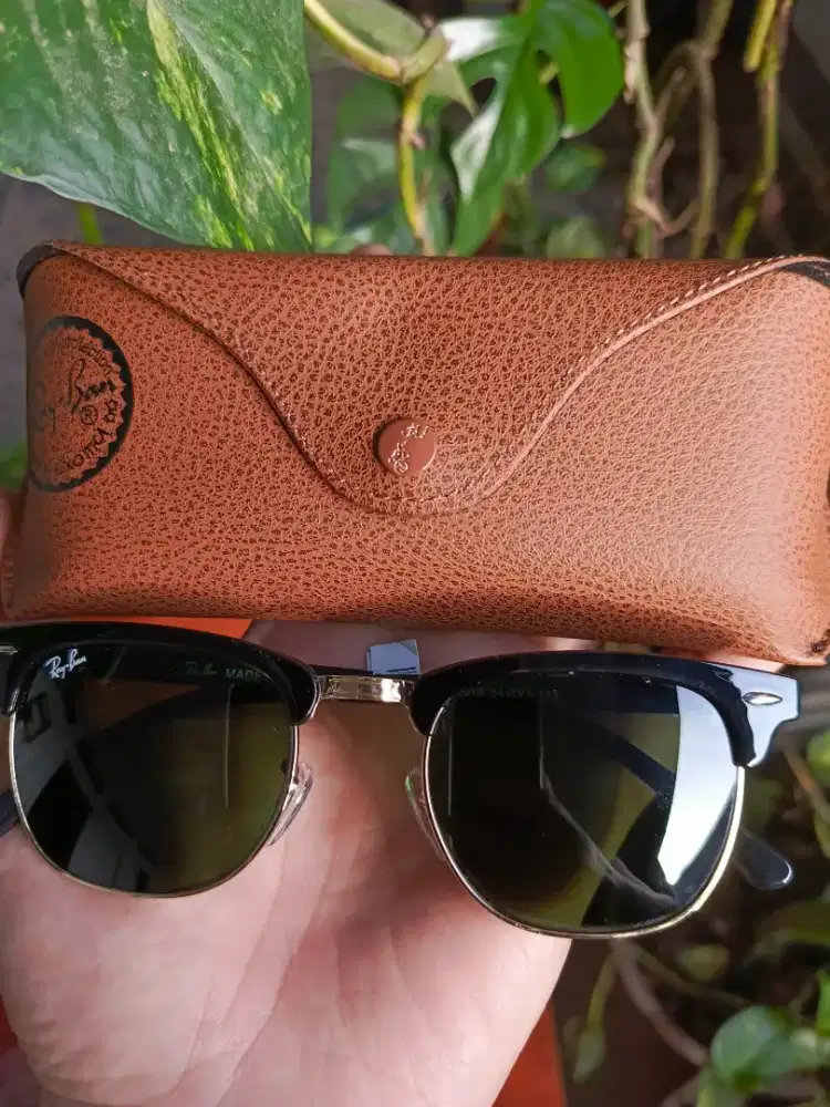 Kacamata Ray-Ban Clubmaster Klasic Size 51/21 Original 100% like new