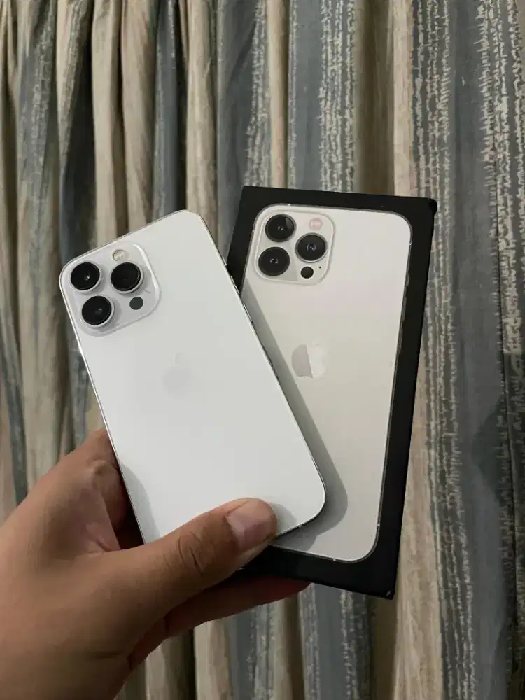 iPhone 13 PRO 256GB Silver Edition Imei Resmi Beacukai (Permanen)