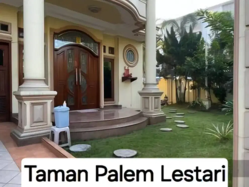 Dijual Cepat Rumah di Taman Palem Lestari Luas Tanah 260 m2 (Hoek) - Jakarta Barat