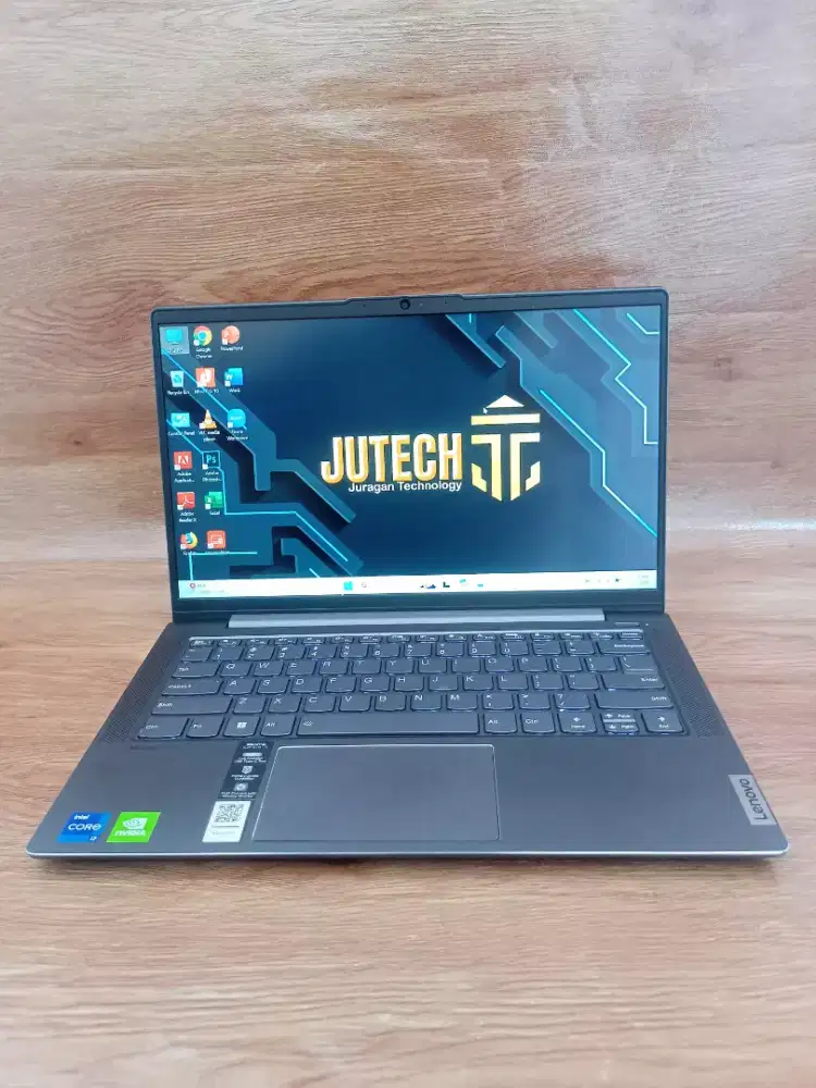 Laptop Geming Lenovo Cor i7 Gen 12 Dual VGA Slim Ram 16 GB Siap pakai
