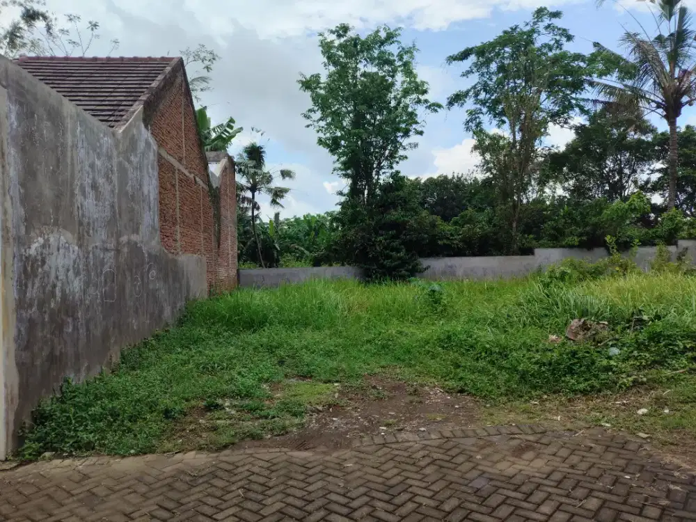 Tanah kavling dijual bu shm murah