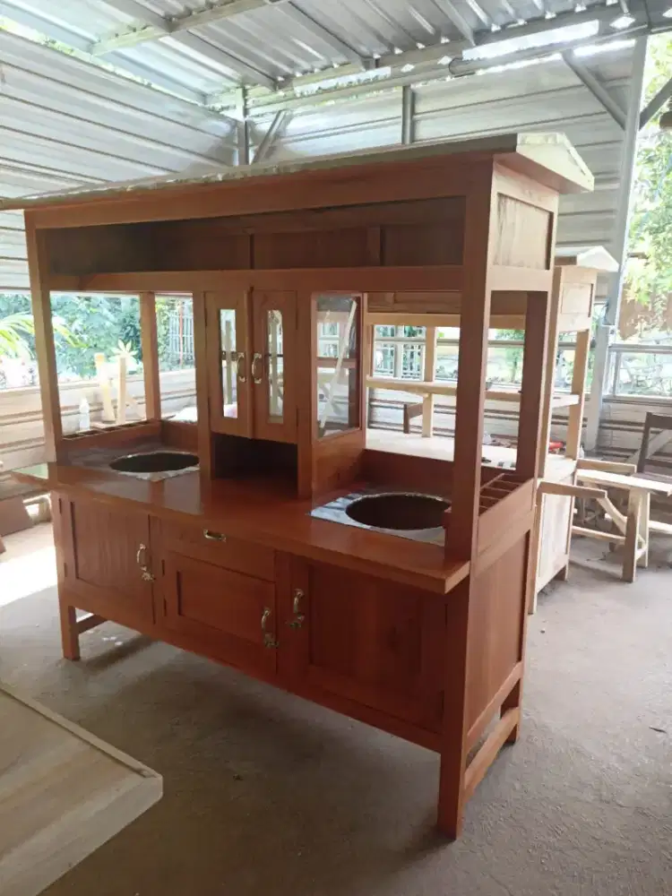 Gerobak Angkringan Bakso Mie Ayam PeceL Bubur Sate Martabak Ronde dlL