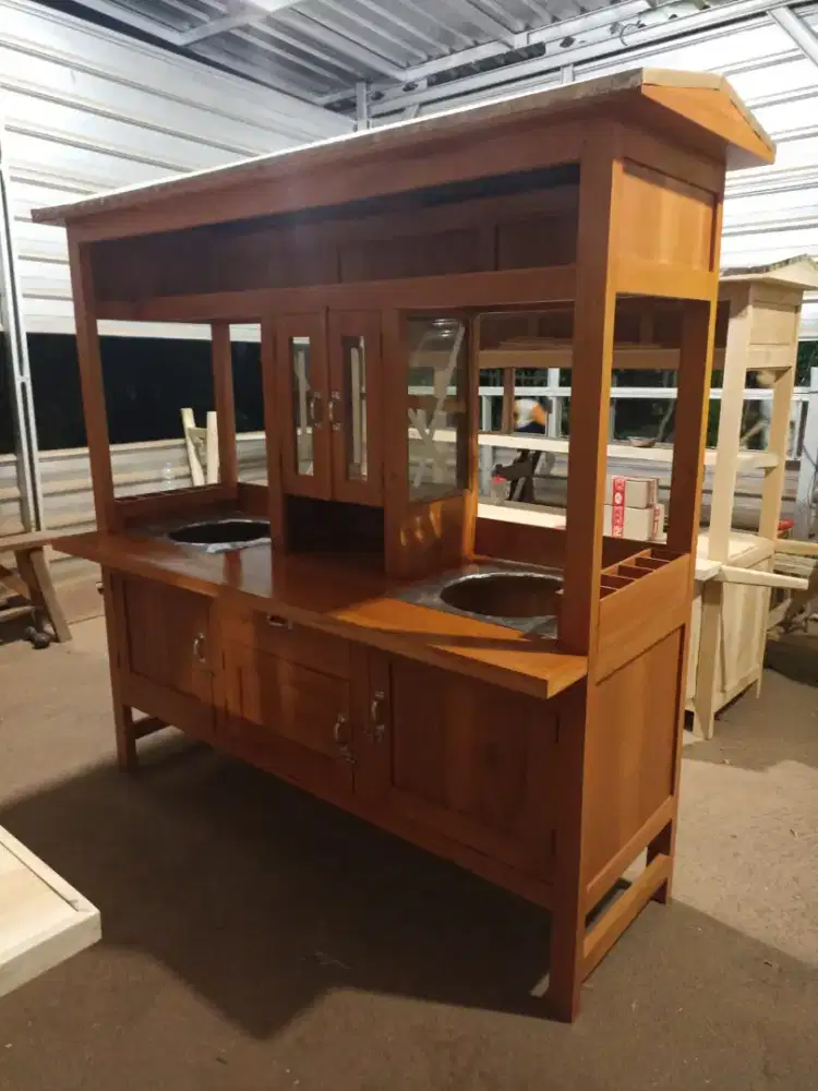 Gerobak Angkringan Bakso Mie Ayam PeceL Bubur Sate Martabak Ronde dlL