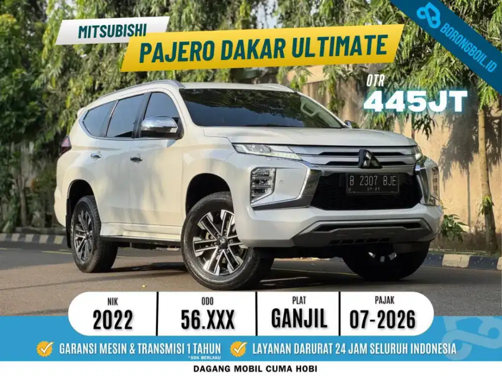 Mitsubishi Pajero Dakar Ultimate AT 2022 Putih
