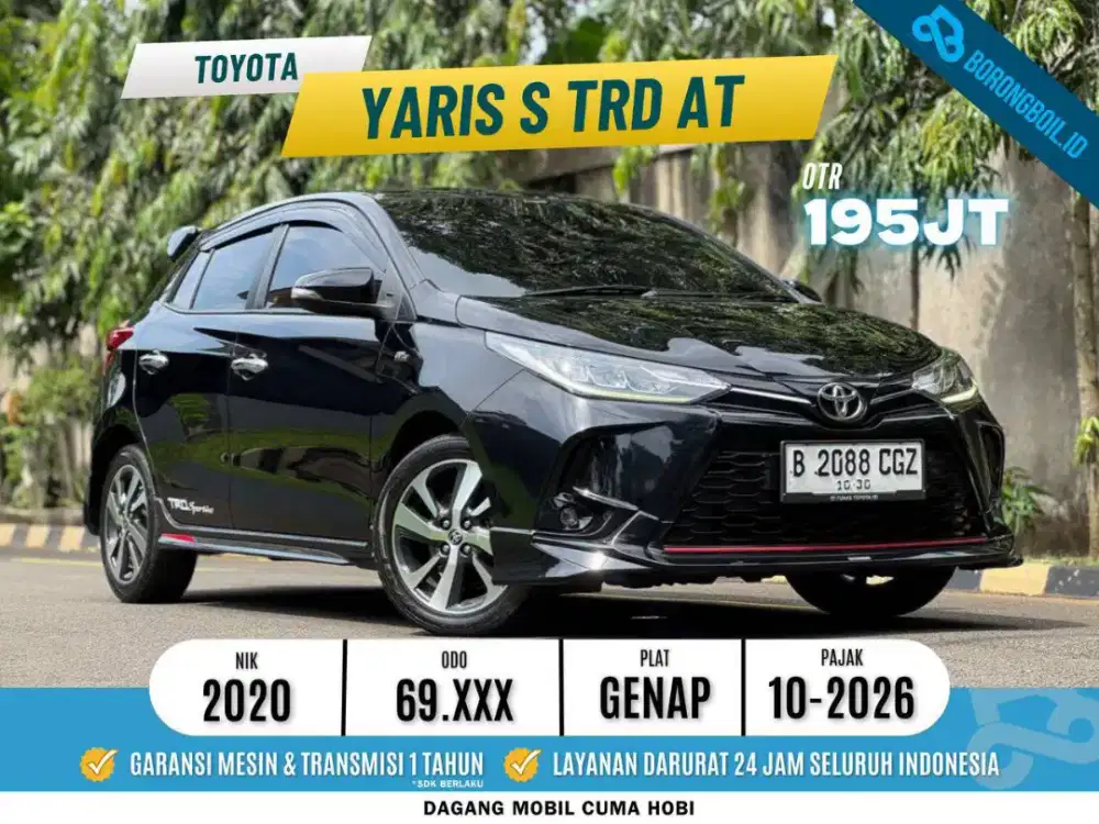 Toyota Yaris S TRD 2020 TERMURAH