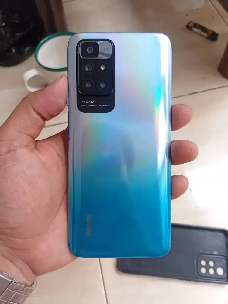 Redmi 10 2022 jaringan 4g ram 4/64 hp casan