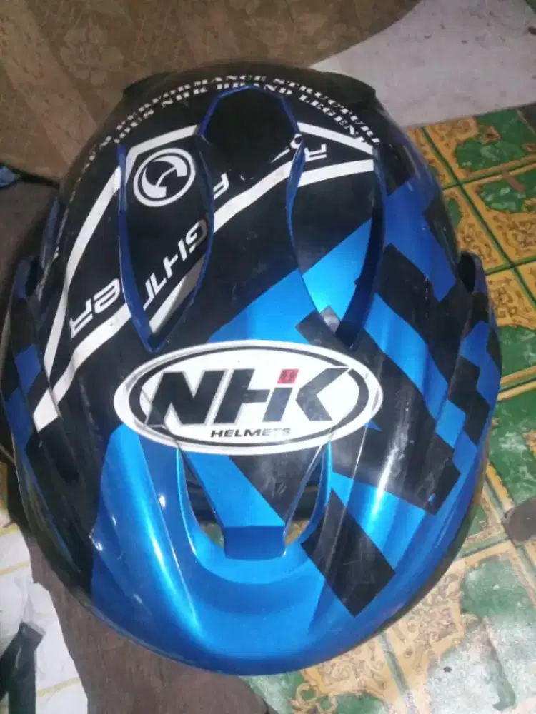 HELM NHK CORAK BIRU