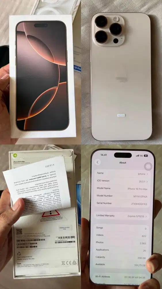 Iphone 16 Pro Max IBox