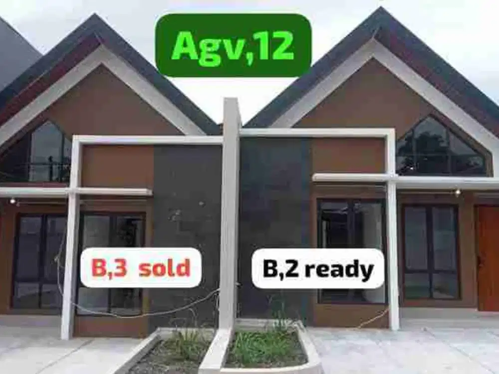Rumah Di Pocis Setu  ready Siap Huni Murah (agv 12) Bisa KPR di Tangerang Selatan Tangsel