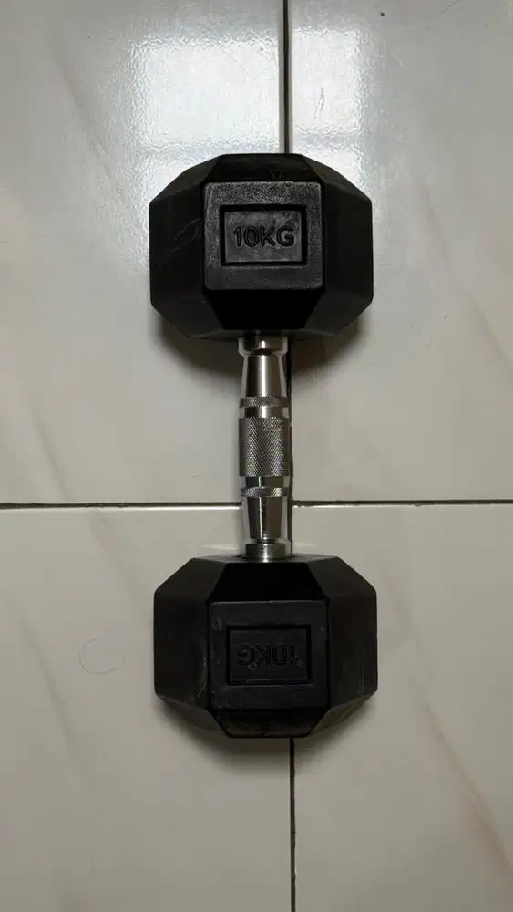 DUMBELL 10kg 1 biji aja HARGA PASS NAWAR GA RESPON