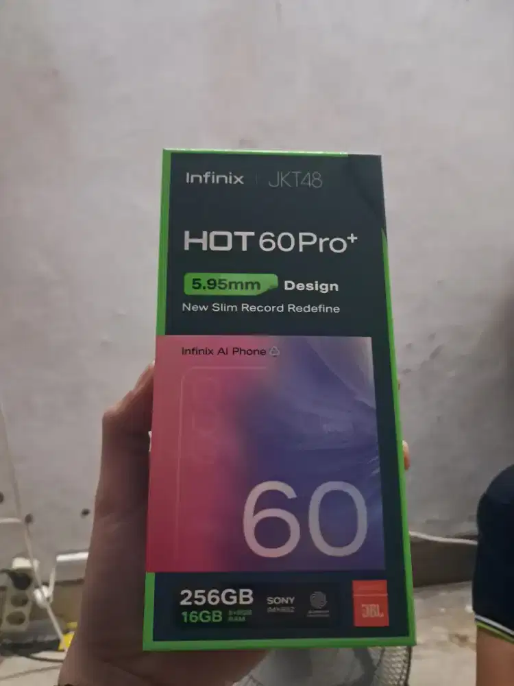 Jual Infinix Hot 60 pro+ 8/256 new
