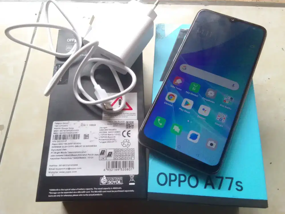 Hp Oppo A77s Ram 8gb Rom 128gb