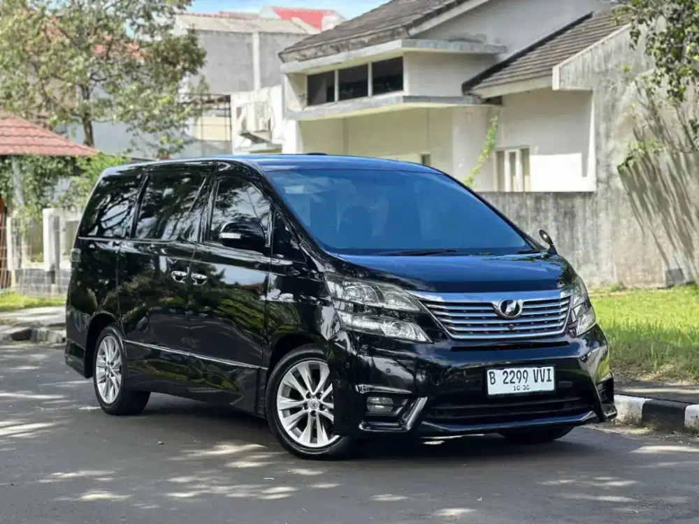 Vellfire Z 2.4 AT 2009 Premium Sound Hitam