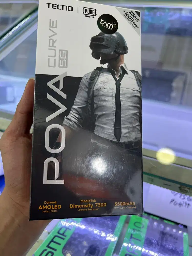 Tecno Pova Curve 5G ram8/256gb new garansi resmi tecno indonesia ready