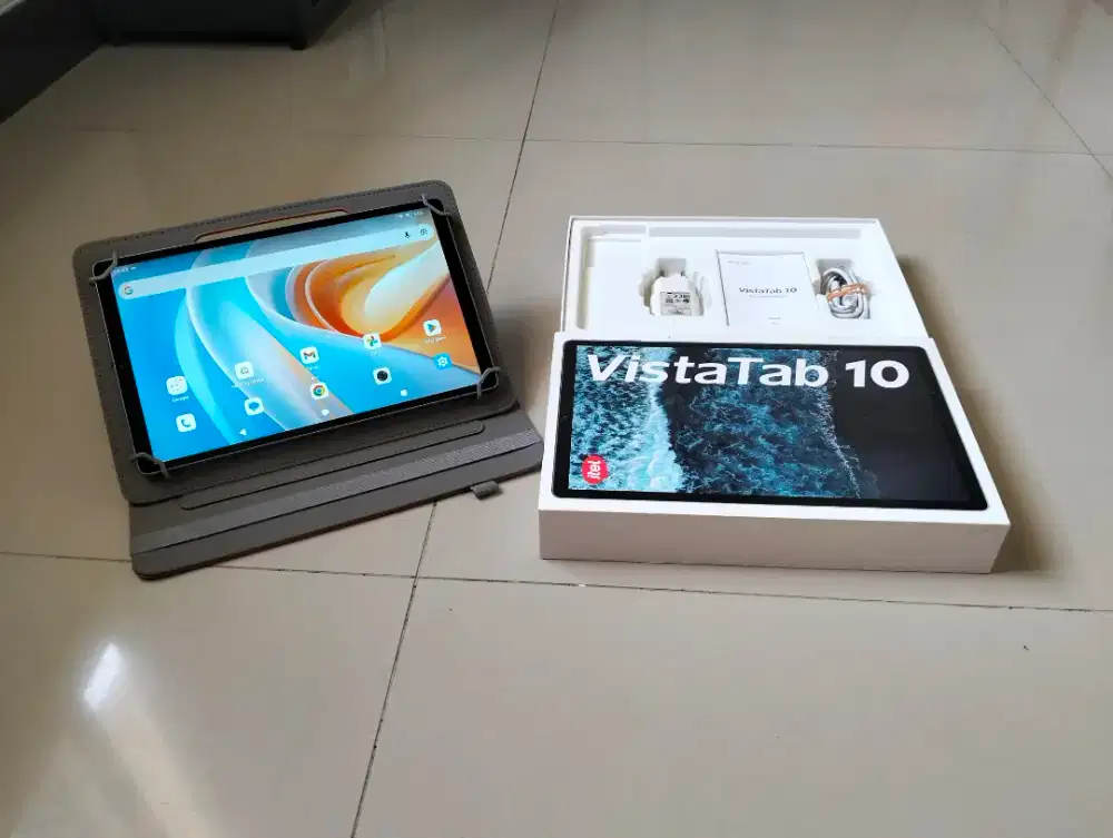 BU ITEL VISTA TAB 10 RAM 4GB +8GB/ 128GB 4G LTE 10in Versi 14 6000Mah