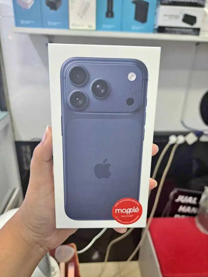 IPhone 17 Pro 256GB Deep Blue New BNIB Garansi Resmi Indonesia