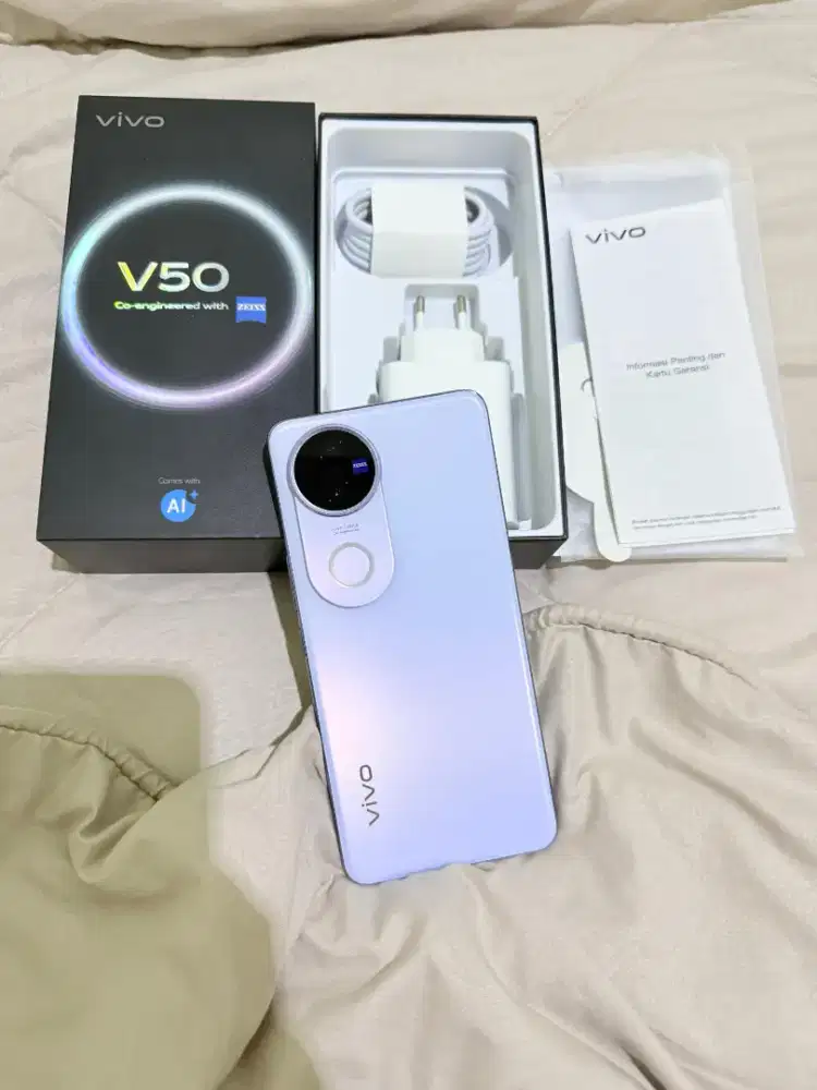Vivo V50 12/256GB 5G Garansi Resmi On Panjang (28-05-2026)