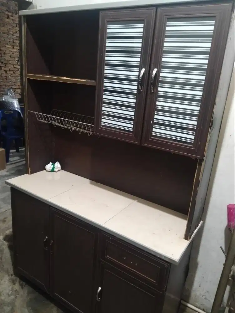 Nego smpai jadi. Lemari Dapur/Piring Bahan Keramik & Kayu Harga 700rb