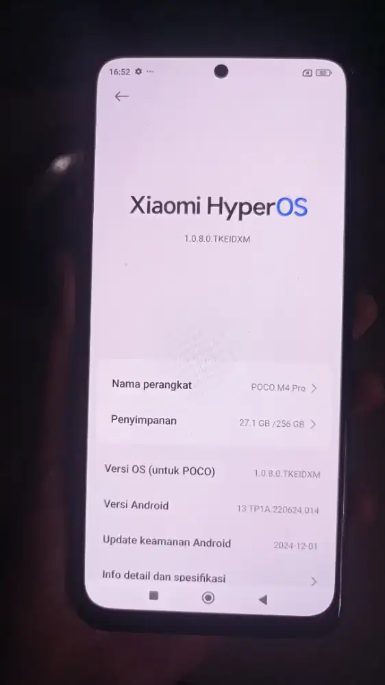 POCO M4 PRO RAM 8/256 Mulus