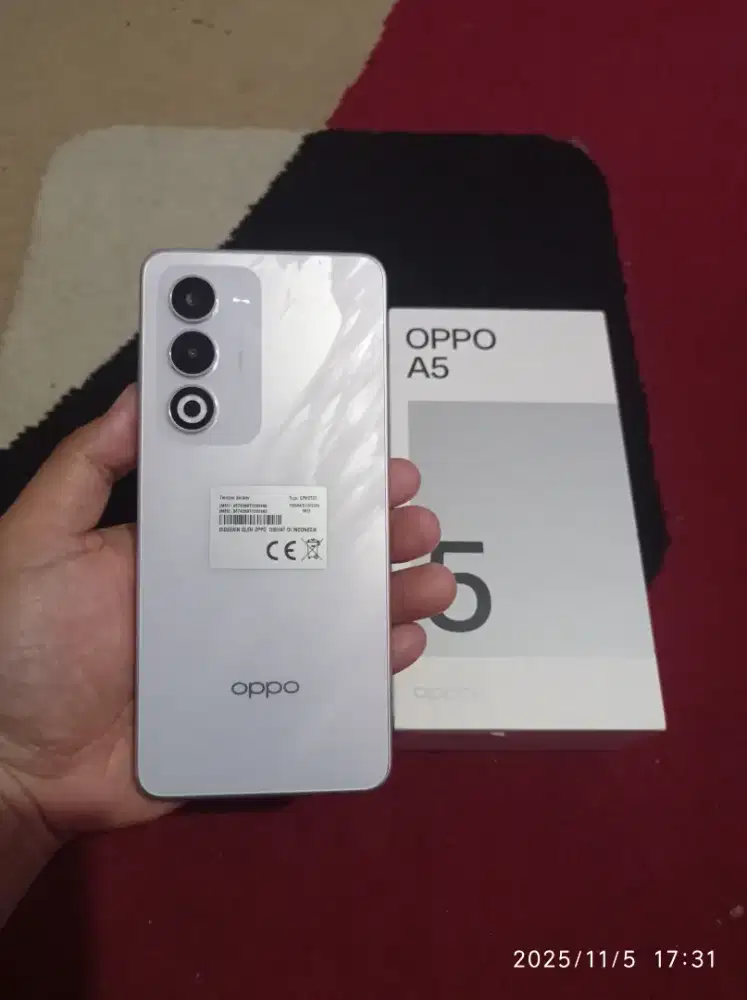 BISMILLAH OPPO A5 RAM 8/128 FULSET MULUS