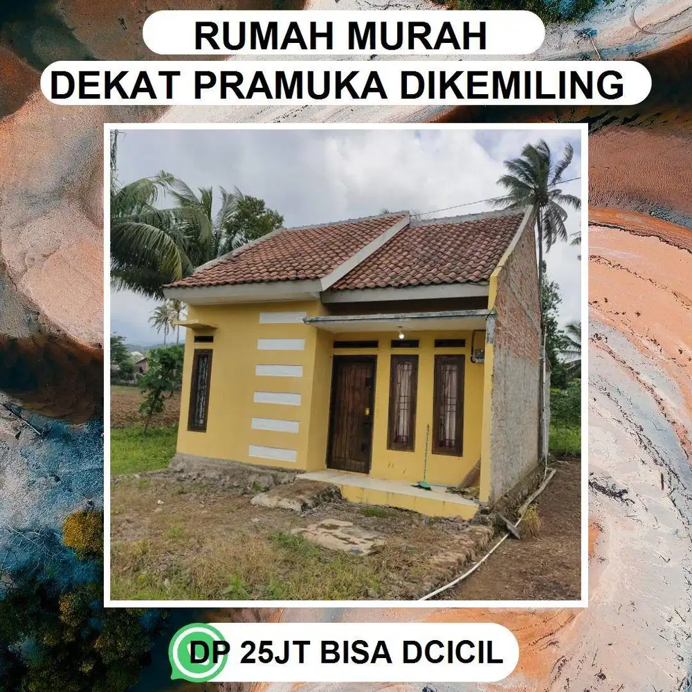 Rumah Minimalis Keren dan ter murah di Kemiling!
