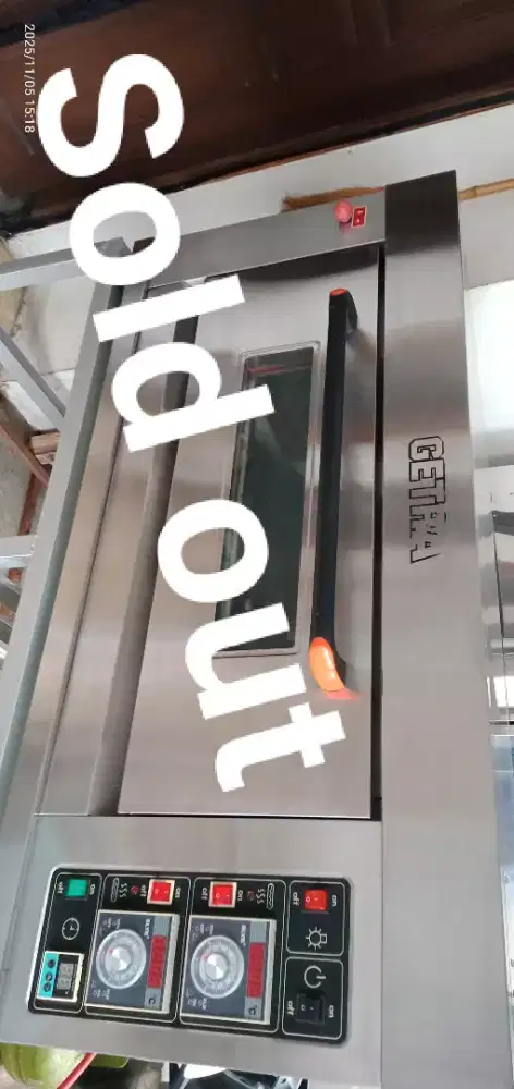 Oven 1 deck 2 tray GETRA