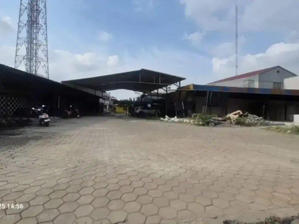 Disewakan lahan ex carwash cocok utk Padel di Kaliabang Bekasi Utara