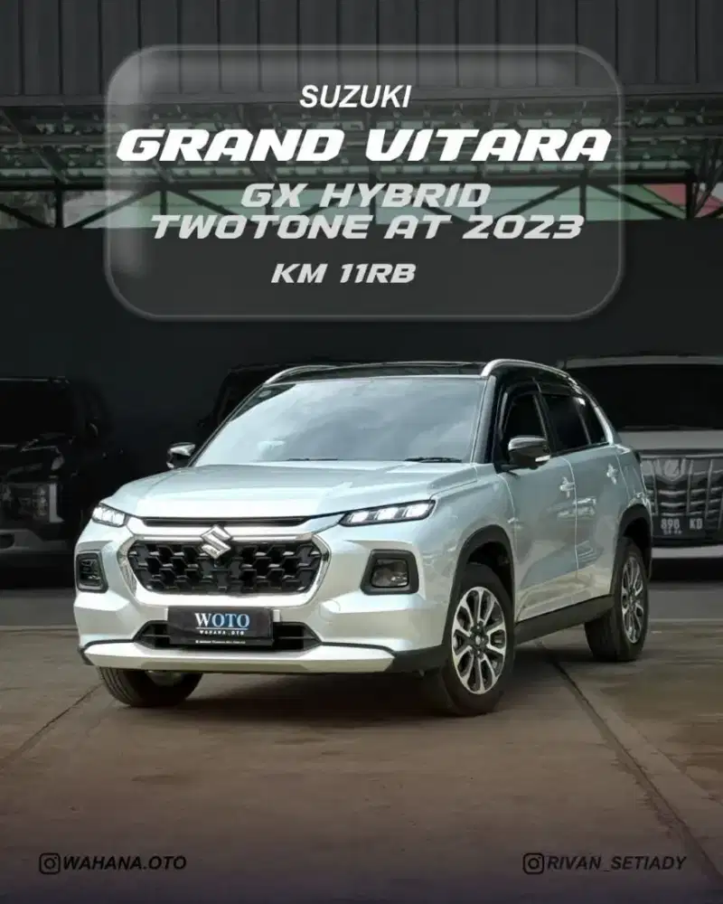 [ KM 11rb ] Suzuki Grand Vitara GX DualTone Hybrid AT 2023